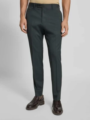 Spodnie do garnituru o kroju slim fit z dodatkiem wiskozy model ‘MAURY’ Strellson