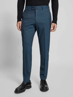 Spodnie do garnituru o kroju slim fit z dodatkiem wiskozy model ‘MAURY’ Strellson