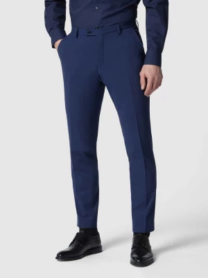 Spodnie do garnituru o kroju slim fit z dżerseju model ‘Cedric’ CG - Club of Gents
