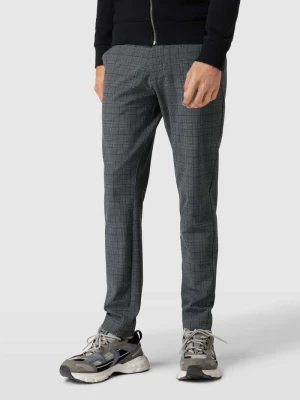 Spodnie do garnituru o kroju slim fit z efektem melanżowym model ‘MARCO’ jack & jones