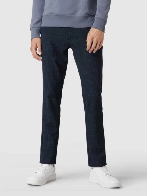 Spodnie do garnituru o kroju slim fit z efektem melanżowym model ‘MARCO’ jack & jones