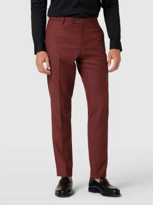 Spodnie do garnituru o kroju slim fit z efektem melanżowym model ‘Paco’ CG - Club of Gents