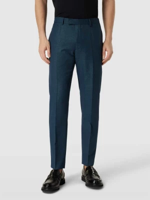 Spodnie do garnituru o kroju slim fit z efektem melanżu model ‘Kynd’ Strellson