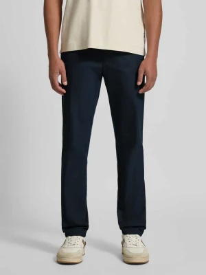 Spodnie do garnituru o kroju slim fit z mieszanki bawełny model ‘KAITON’ Boss