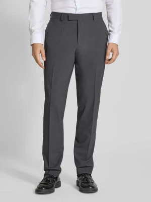 Spodnie do garnituru o kroju slim fit z mieszanki żywej wełny model ‘H-GIO-MM-C-NF’ Boss