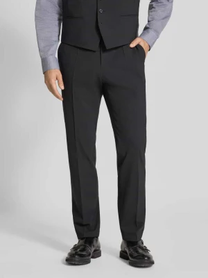 Spodnie do garnituru o kroju slim fit z mieszanki żywej wełny model ‘H-GIO-MM-C-NF’ Boss