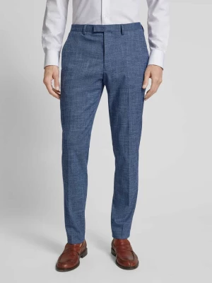 Spodnie do garnituru o kroju slim fit z tkanym wzorem model ‘Steve’ MCNEAL