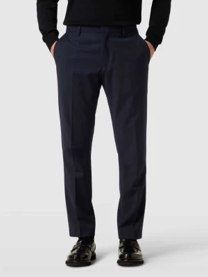 Spodnie do garnituru o kroju slim fit z wpuszczanymi kieszeniami model ‘Genius’ Boss