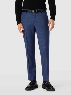 Spodnie do garnituru o kroju slim fit z wzorem w kratę model ‘NEIL’ Selected Homme