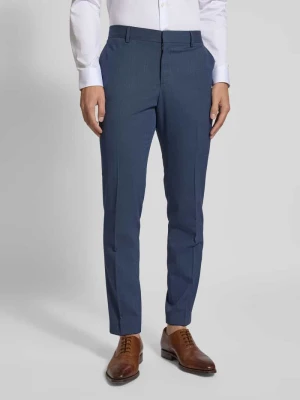 Spodnie do garnituru o kroju slim fit z żywej wełny model ‘GENIUS’ Boss