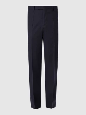 Spodnie do garnituru o kroju slim fit z żywej wełny model ‘Massa’ BALDESSARINI