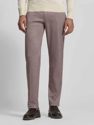 Spodnie do garnituru o kroju straight fit z dodatkiem wiskozy model ‘Rick’ Pierre Cardin
