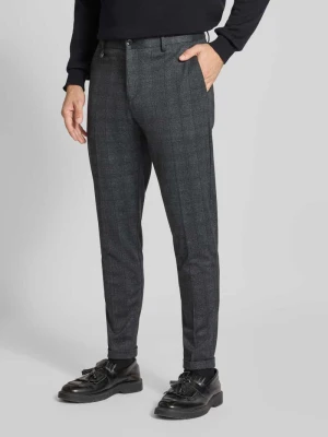 Spodnie do garnituru o kroju super skinny fit z kieszeniami z tyłu model ‘ASHE’ Antony Morato