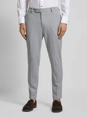 Spodnie do garnituru o kroju tapered fit z kieszeniami z tyłu model ‘Beppe’ CINQUE