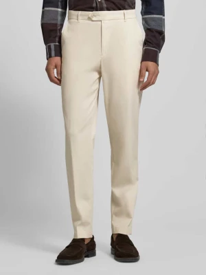 Spodnie do garnituru o kroju tapered z mieszanki lyocellu model ‘PERIN’ Boss