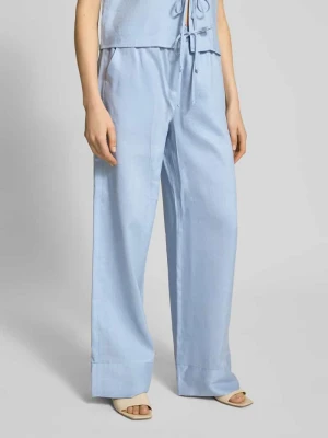 Spodnie do garnituru o luźnym kroju z elastycznym pasem model ‘COCCIO’ Marella