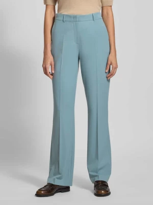Spodnie do garnituru o szerokim kroju z dodatkiem wiskozy Christian Berg Woman Selection