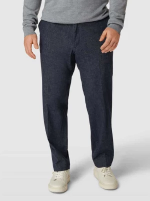 Spodnie do garnituru PLUS SIZE o kroju comfort fit z efektem melanżu Tommy Hilfiger Big & Tall