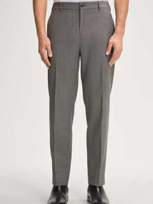 Spodnie do garnituru River w kolorze taupe, melanż Joop