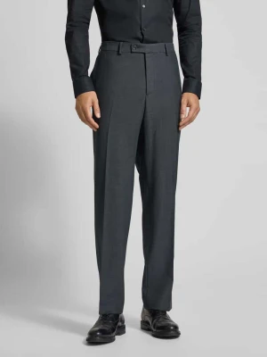 Spodnie do garnituru w kant z mieszanki wełny Christian Berg Men