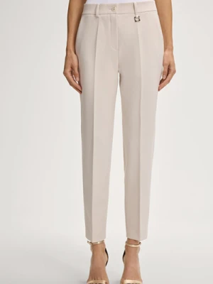 Spodnie do garnituru w kolorze kremowym Joop