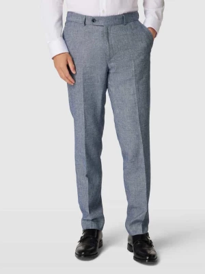Spodnie do garnituru z delikatnym tkanym wzorem model ‘Shiver’ carl gross