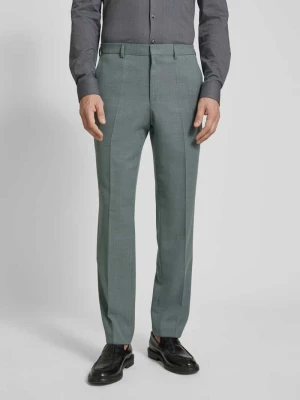 Spodnie do garnituru z efektem melanżu model ‘Leon’ Boss