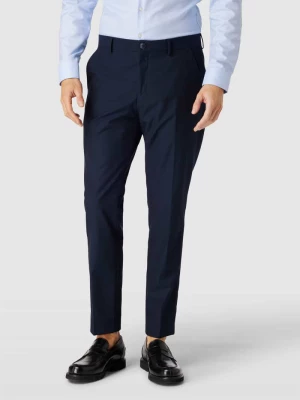 Spodnie do garnituru z fakturowanym wzorem model ‘RYDE’ Selected Homme
