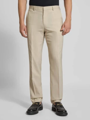 Spodnie do garnituru z wpuszczanymi kieszeniami model ‘Leon’ Boss