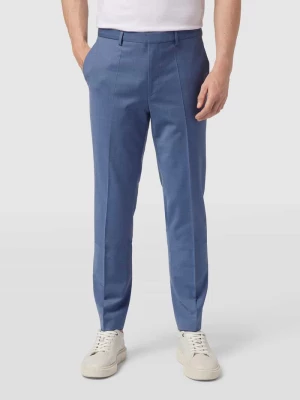 Spodnie do garnituru z wpuszczanymi kieszeniami w stylu francuskim model ‘Hesten’ HUGO