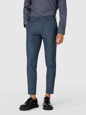 Spodnie do garnituru zapinane na haftkę i zamek błyskawiczny lindbergh