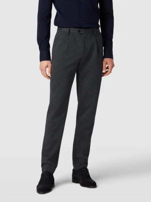 Spodnie do garnituru ze wzorem w kratę model ‘HAMPTON’ Tommy Hilfiger