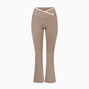Spodnie do jogi damskie JOYINME Dual Essence Flare desert glow