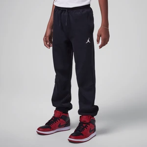 Spodnie do koszykówki dla dużych dzieci Statement Hoop Fleece Jordan Dri-FIT Sport - Czerń