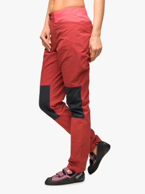 Spodnie do wspinaczki damskie Haglofs ROC Spitz Pant - corrosion/pop. red