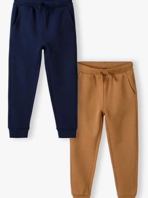 Spodnie dresowe 2pak - granatowe i brązowe Limited Edition
