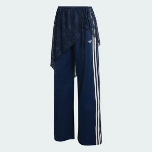 Spodnie dresowe 2W1 Firebird Loose z koronkową spódnicą Adidas Collegiate Navy