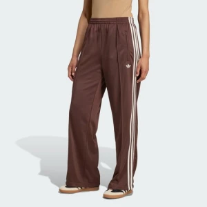 Spodnie dresowe Adicolor Classic Firebird Loose Adidas brązowy