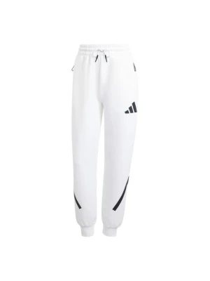 Spodnie dresowe Adidas biały