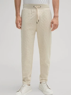 Spodnie dresowe Bahat w kolorze jasnobeżowym Joop
