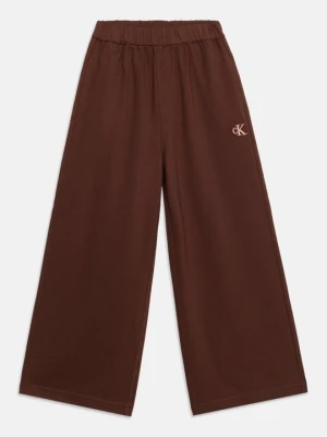 Spodnie dresowe Calvin Klein Jeans brązowy