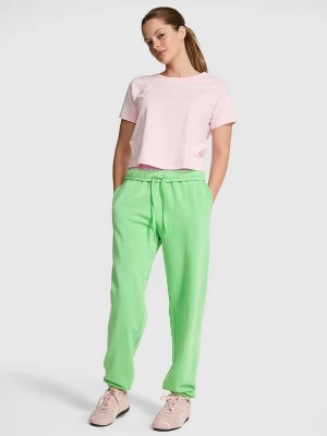 Spodnie dresowe Campus Fleece Victoria's Secret Zielony