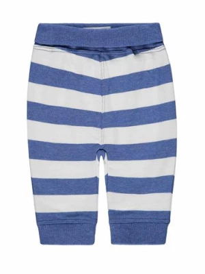 Spodnie dresowe chłopięce, niebieskie w paski, Bellybutton