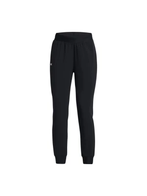 Spodnie dresowe damskie Under Armour Armoursport High Rise Wvn Pnt - czarne