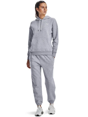 Spodnie dresowe damskie Under Armour Essential Fleece Joggers - szare