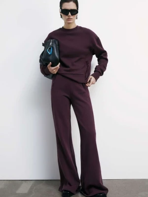 Spodnie dresowe flare PATRIZIA PEPE