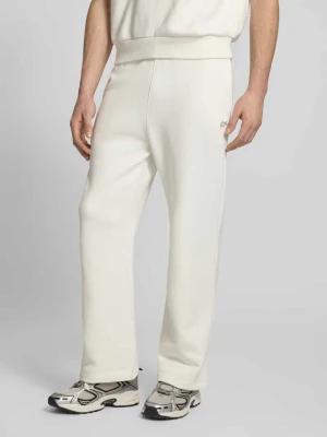 Spodnie dresowe krój loose fit z czystej Bawełna Lacoste