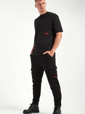 Spodnie dresowe męskie cargo KARL LAGERFELD