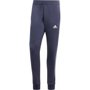 Spodnie dresowe męskie Essentials Fleece 3-Stripes Tapered Cuff Adidas