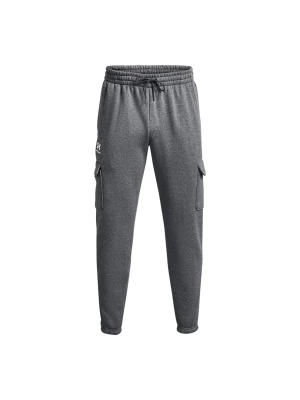 Spodnie dresowe męskie Under Armour UA Essential Flc Cargo Pant - szare